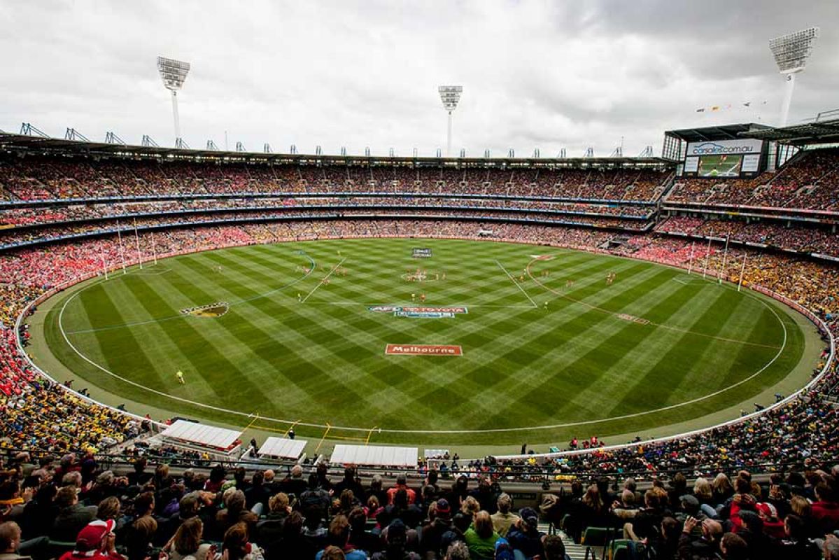The MCG on Grand Final day