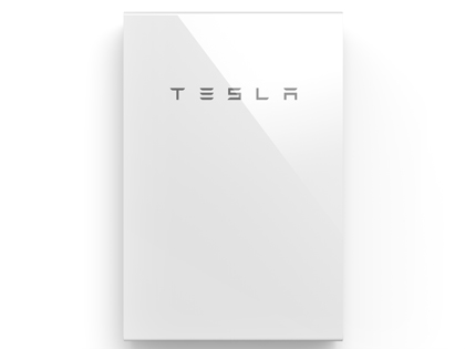 Tesla powerwall battery.