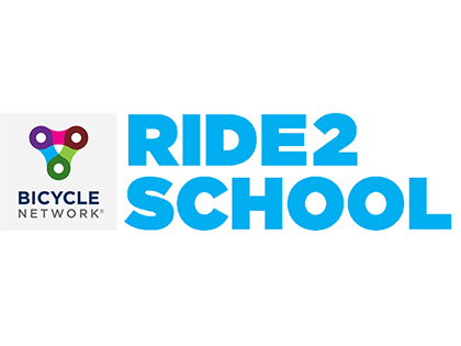 Bicycle Network Ride2School logo.