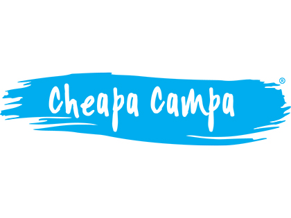 Cheapa Campa campervan hire logo.