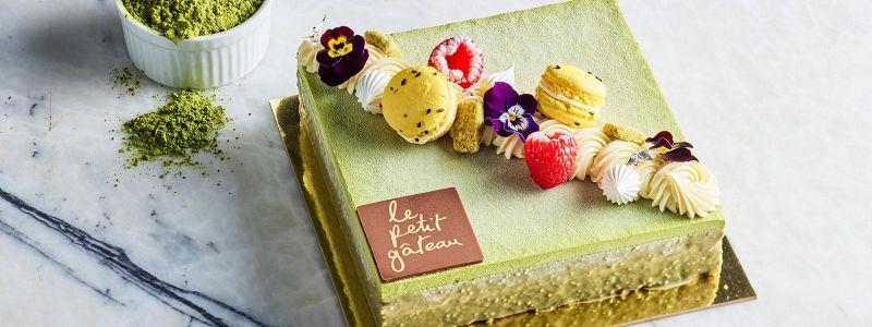 Green Tea Sponge Cake - Same Day Delivery | YippiiGift