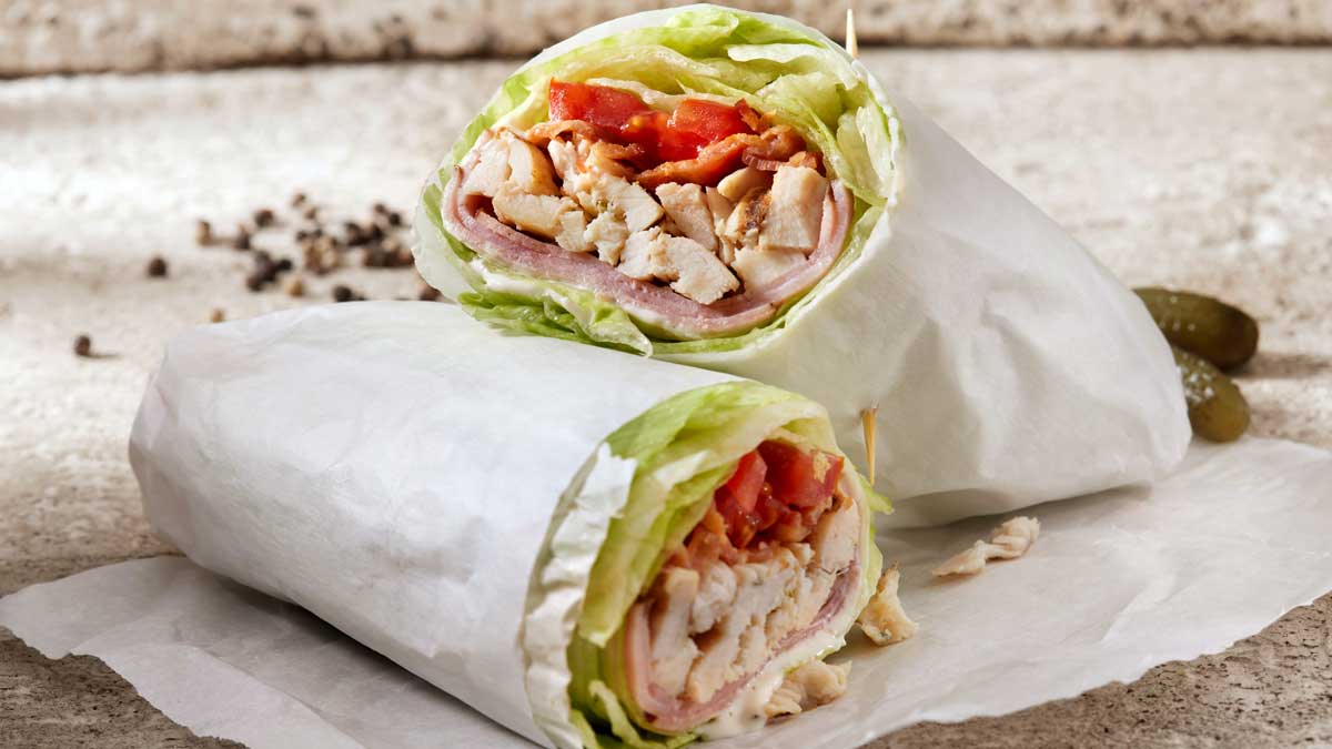 Chicken lettuce wrap