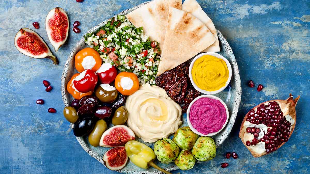 Mezze platter