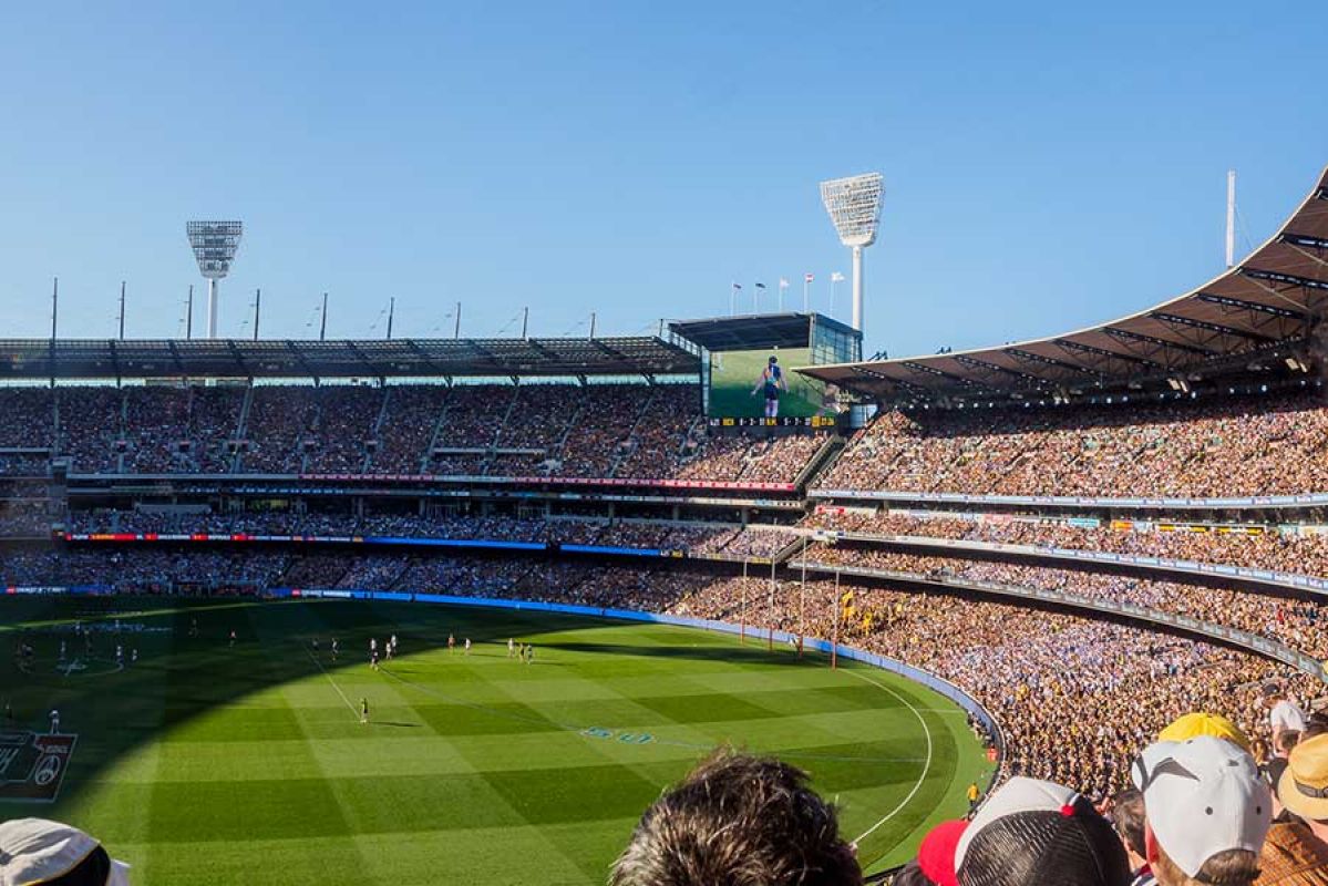 The MCG on Grand Final day