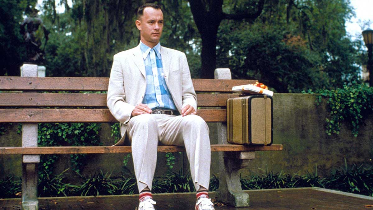 Forrest Gump movie still. 