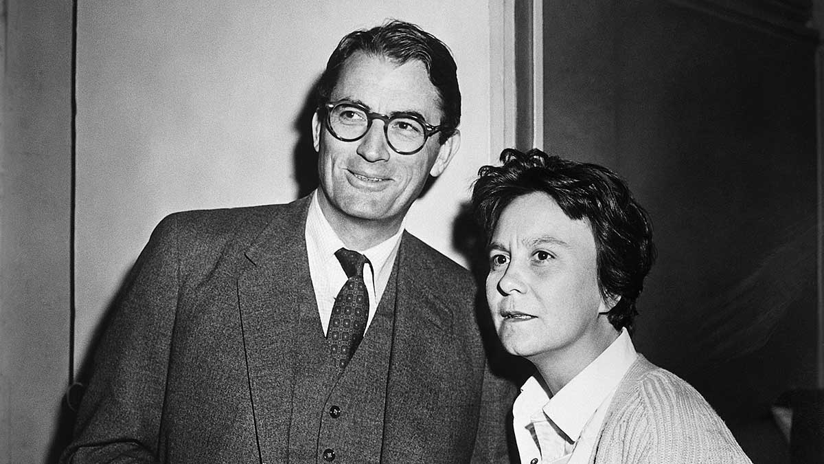 Gregory Peck and Harper Lee