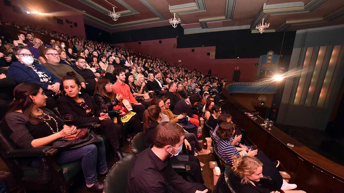 The cinema is the classic rainy day activity. 