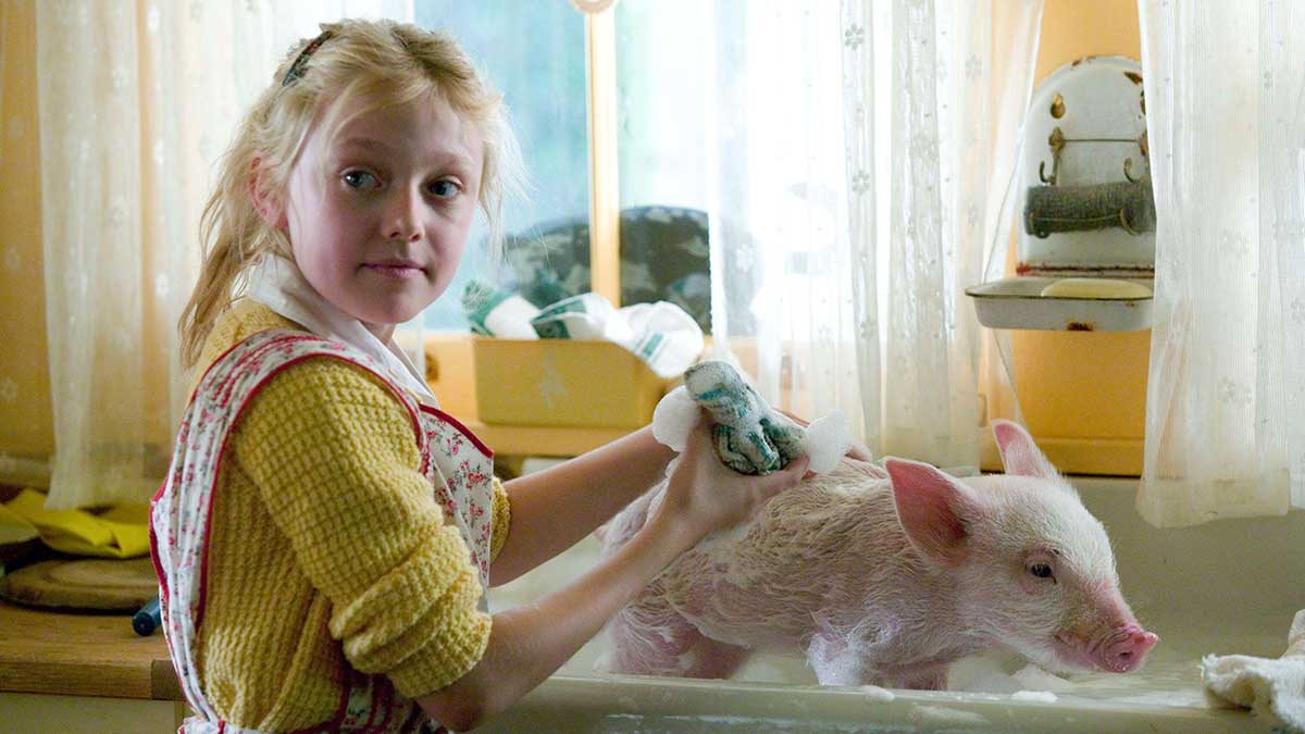 Still from the film Charlotte's Web