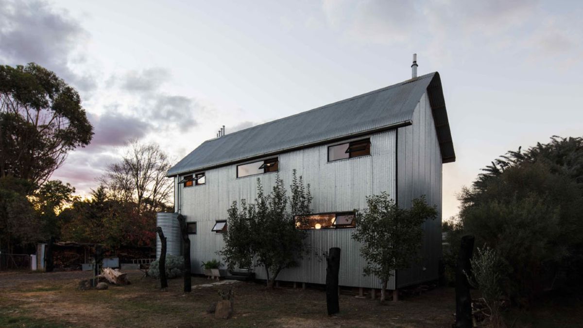 Side view: The Recyclable House in Beaufort 