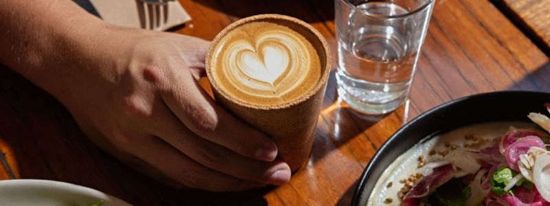 Are edible coffee cups the answer to end single-use waste?