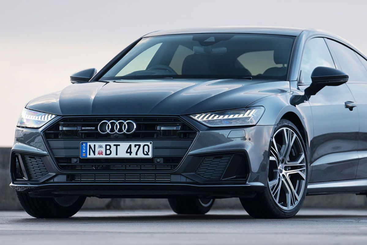 Front view of Audi A7 Sportback 2019