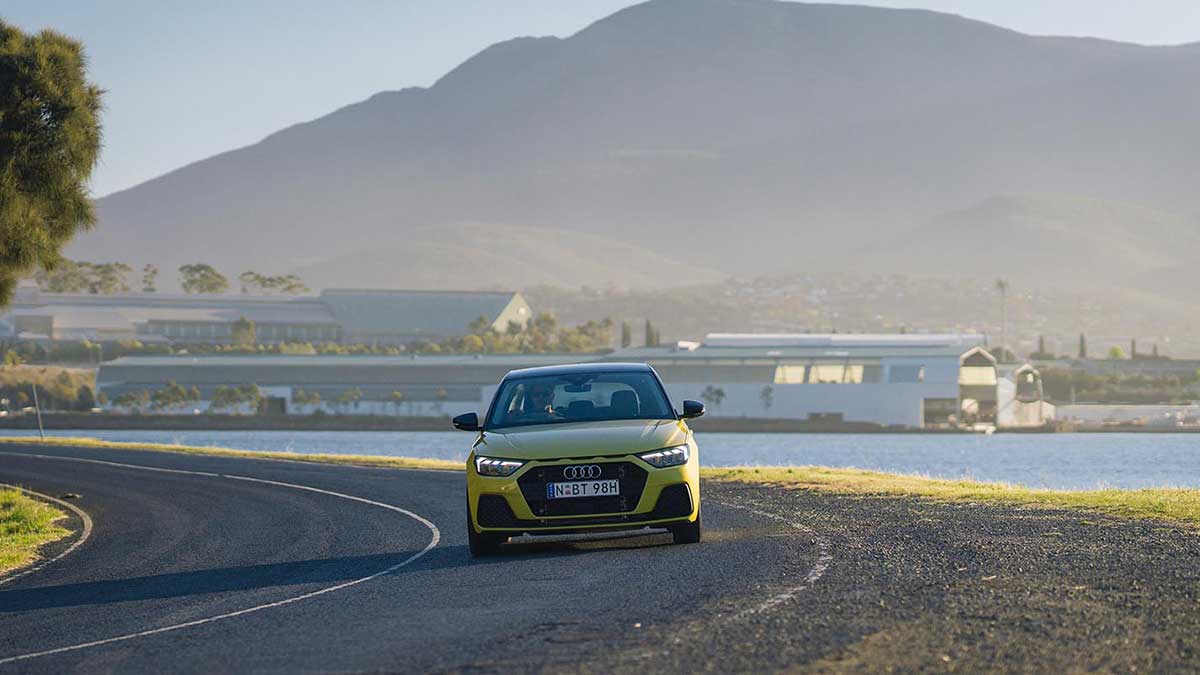 Front of Audi A1 