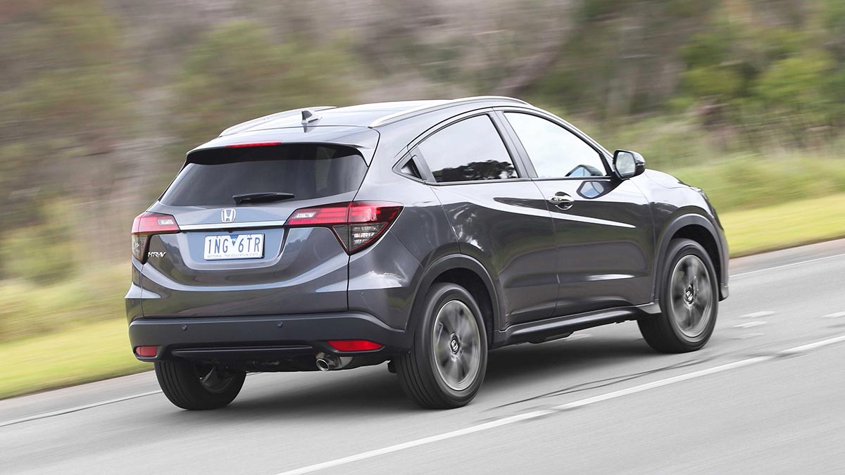 Rear of Honda HR-V Wagon 