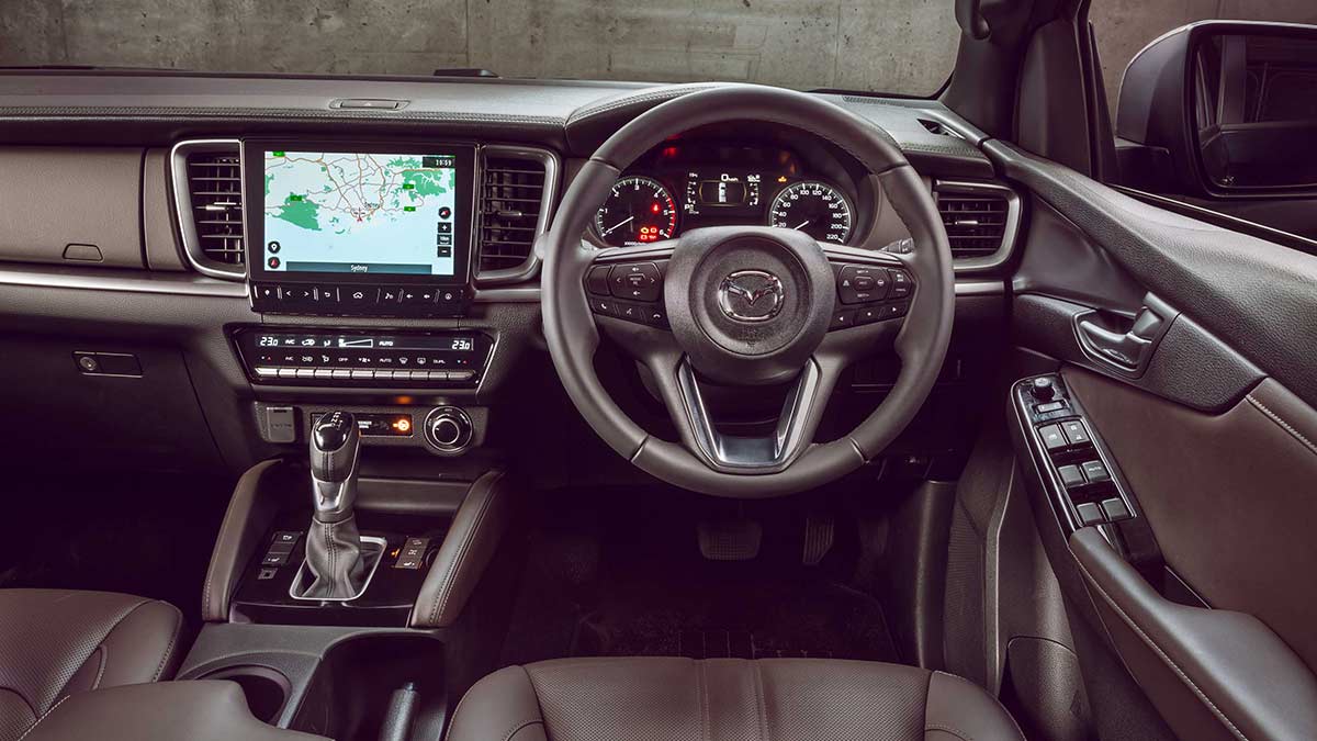 Mazda BT-50 interior by Thomas Wielecki