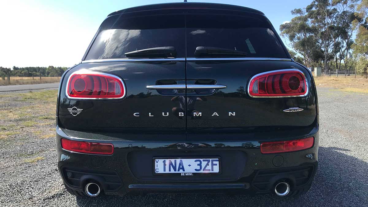 Rear of the Mini Clubman