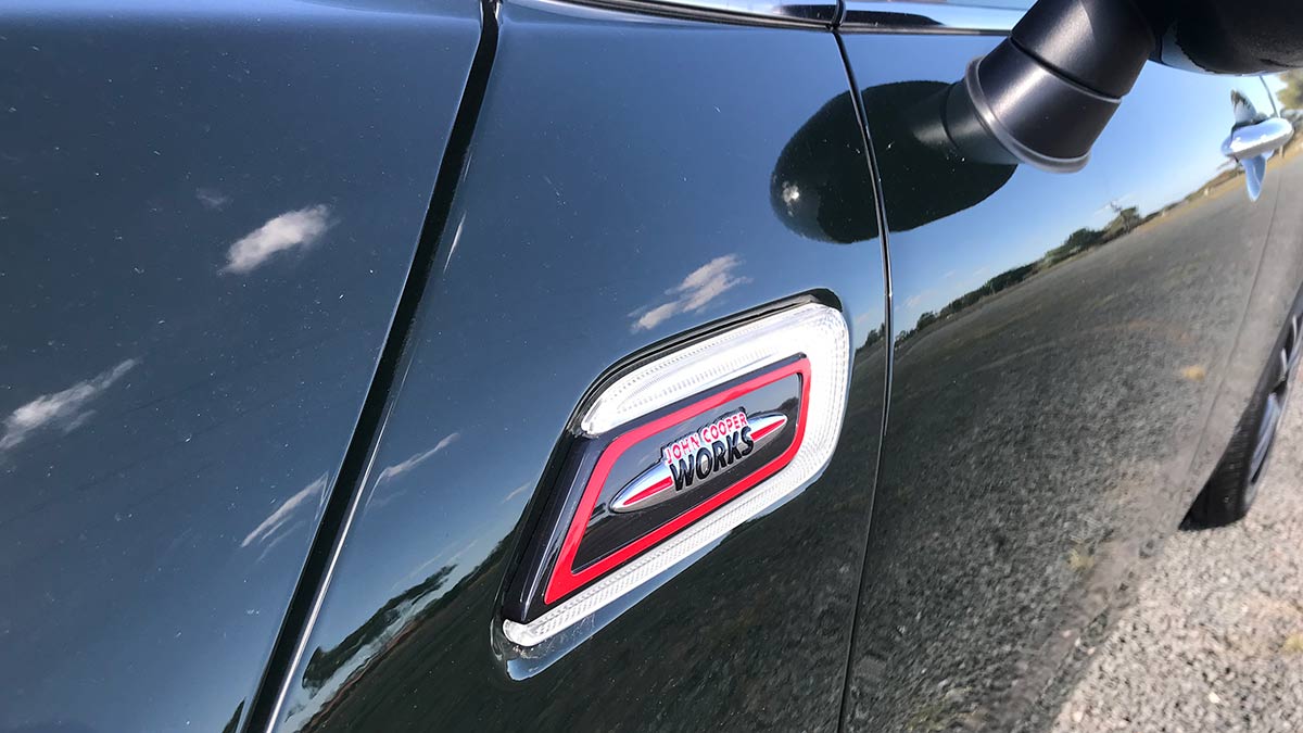 John Cooper Works badge