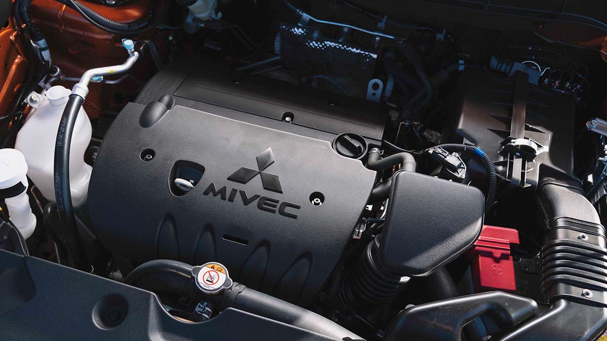 The Mitsubishi ASX's engine