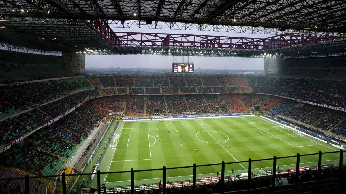 Milan football field