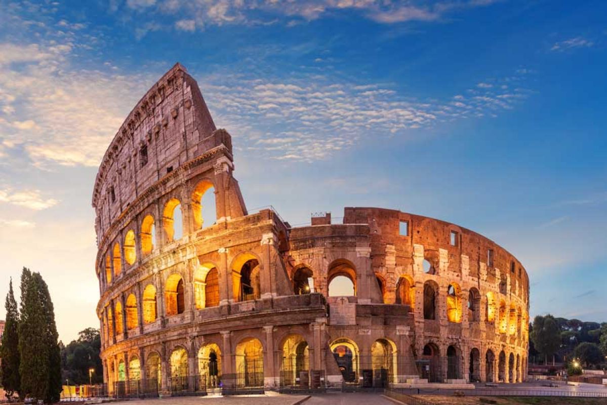 Colosseum in Rome, Italy