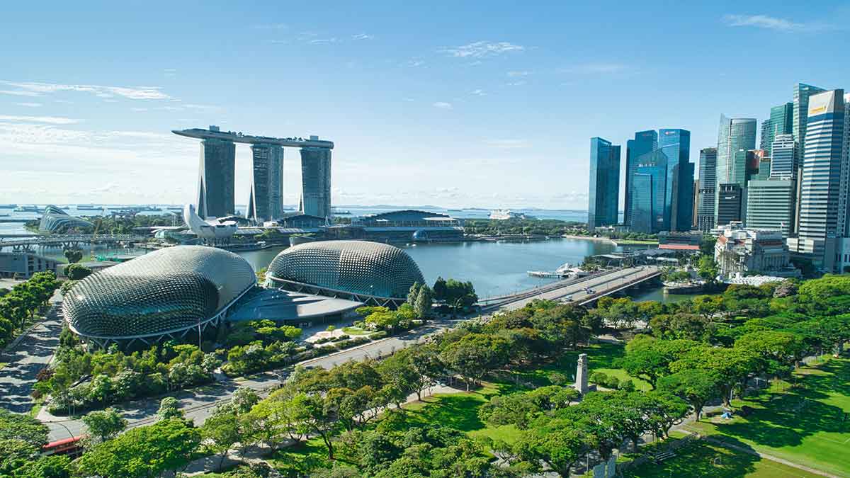 Skyline in Singapore