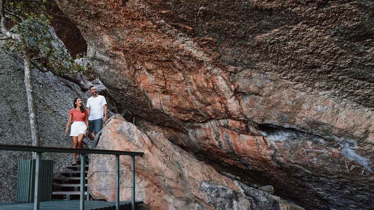 Nourlangie Rock Art Kakadu. Image: Tourism NT/Elise Cook