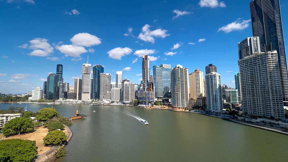 Brisbane city skyline