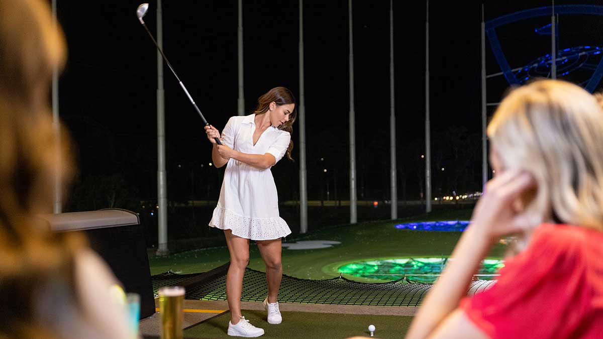 TopGolf is something different and fun for all ages. 