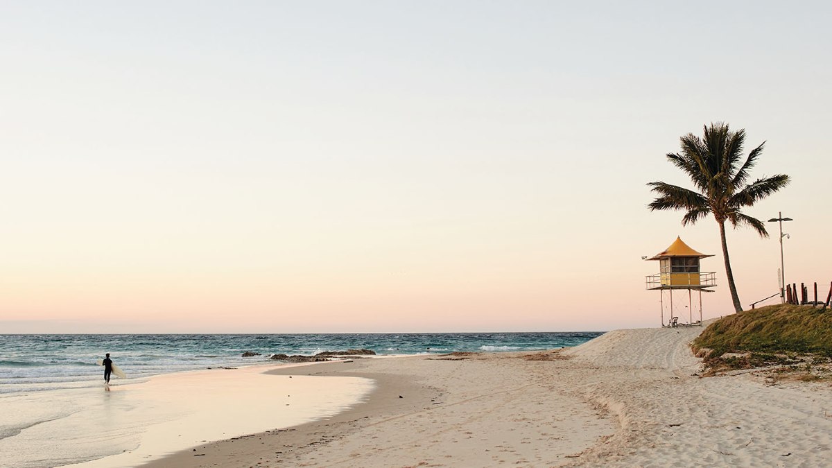 surf at Coolangatta Beach