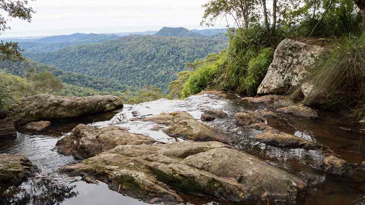 View of mountains from Twin Falls