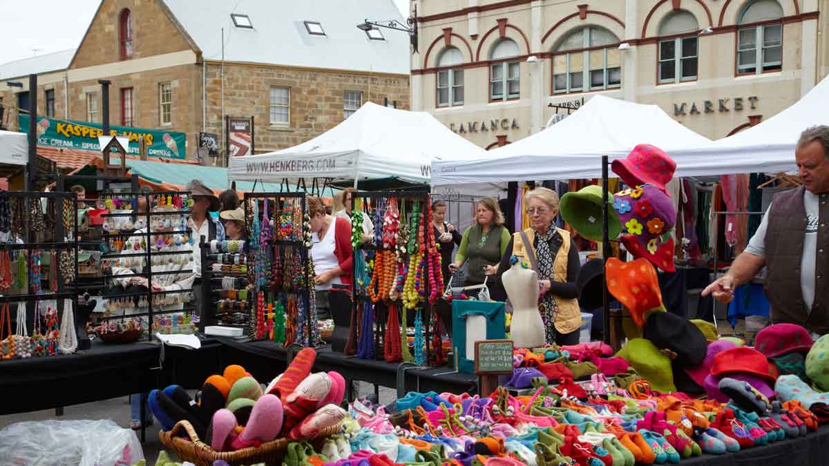 Salamanca Markets Hobart