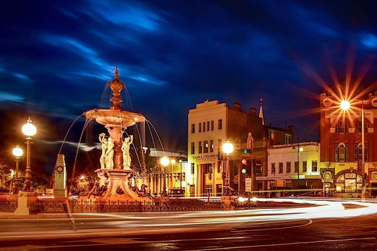 Alexandra Fountain in Bendigo