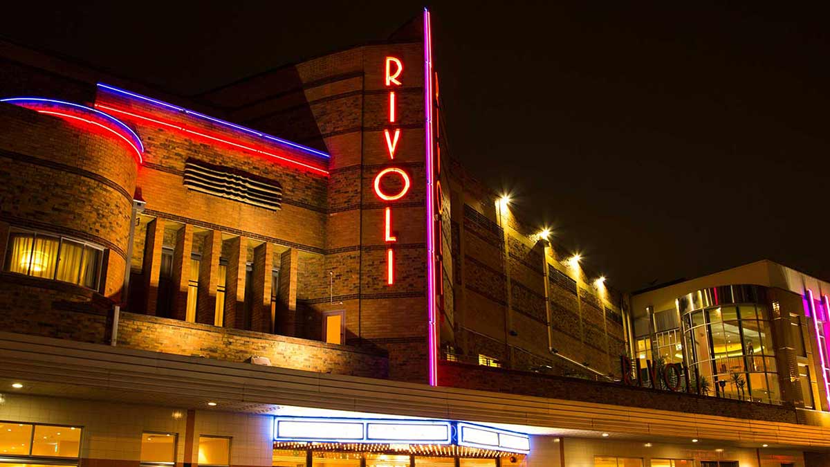 Rivoli Cinema at night