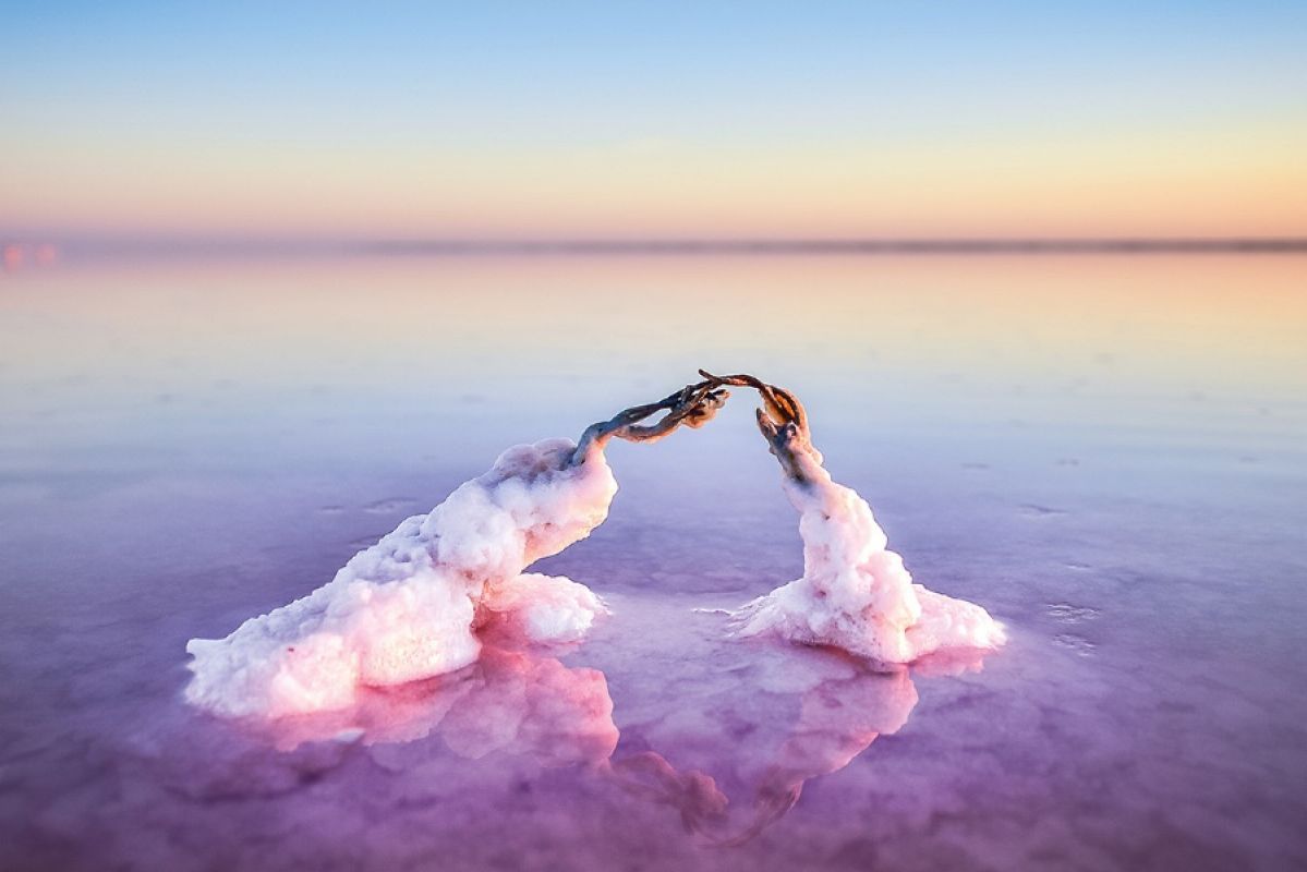 Purple salt formation