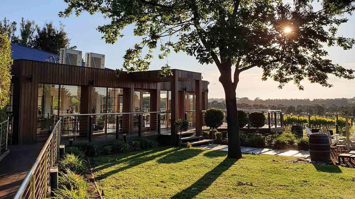 A laidback winery housed on the site of a converted cattle farm