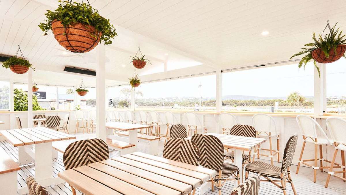 Dining tables at Last One Inn