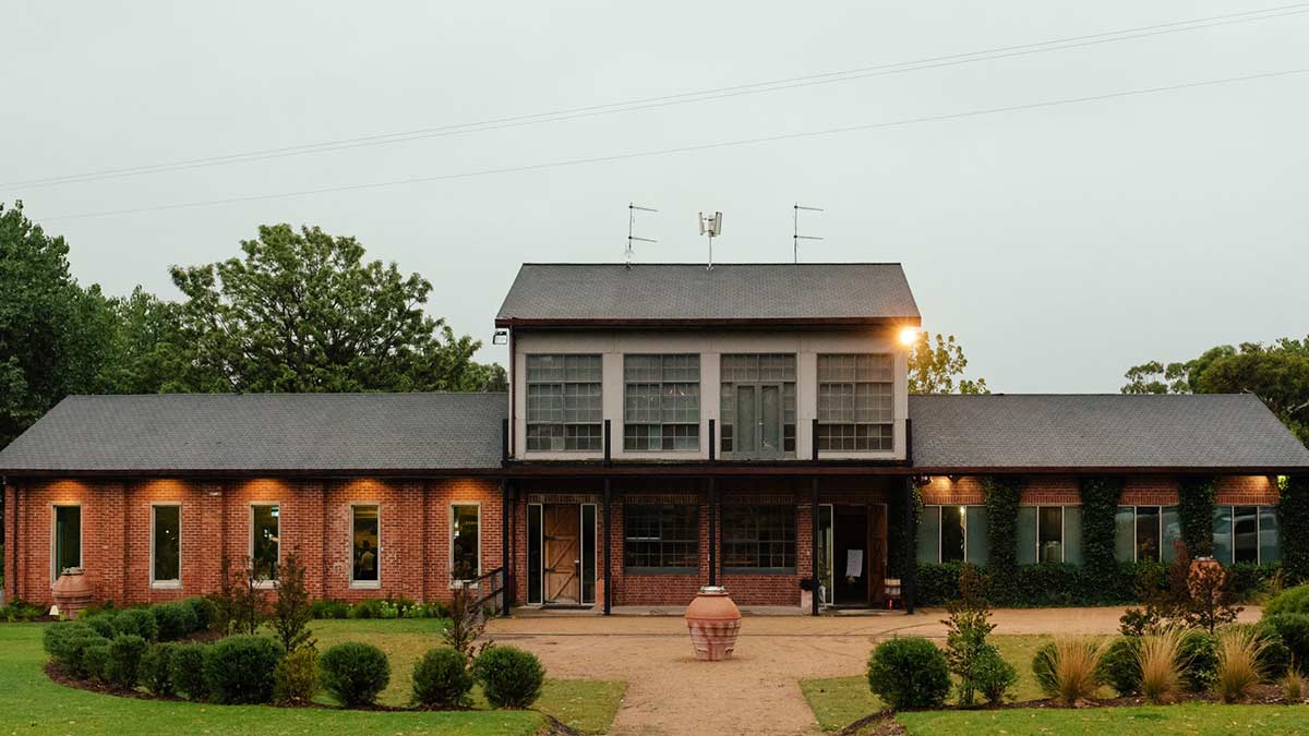 Trofeo Estate lit up at dusk