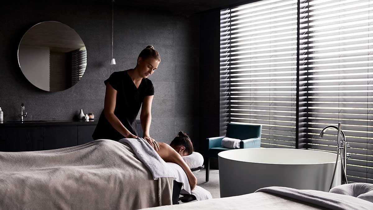 A massage at One Spa