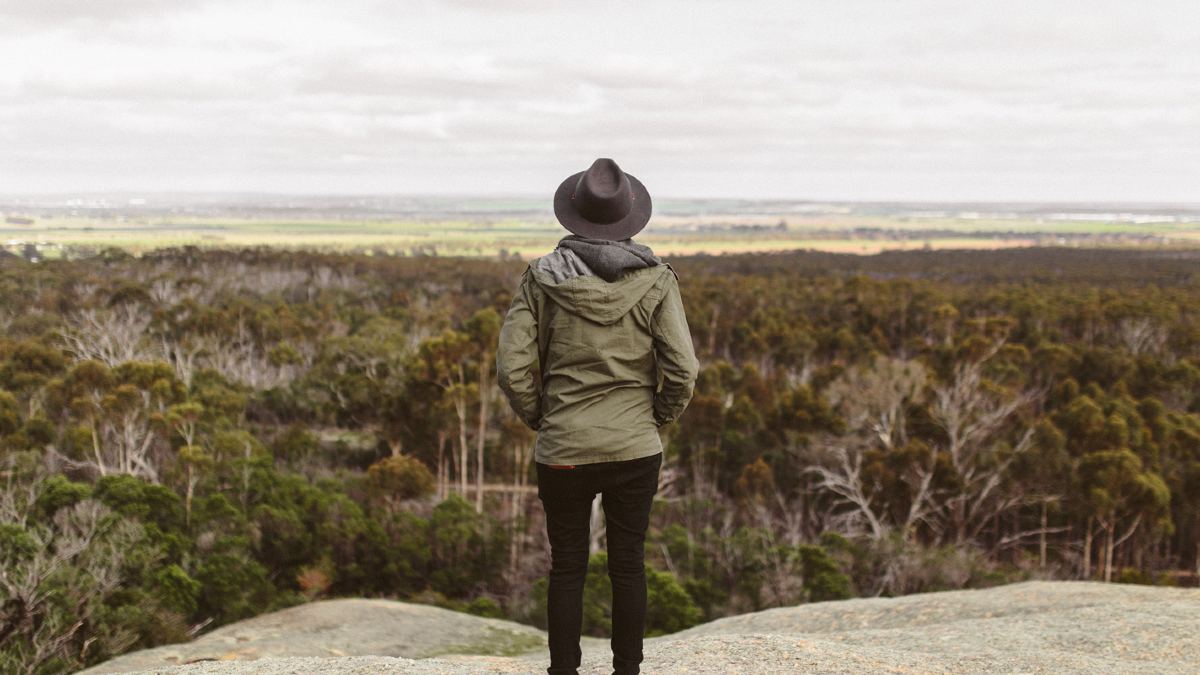 Person looking at sky at Youyangs